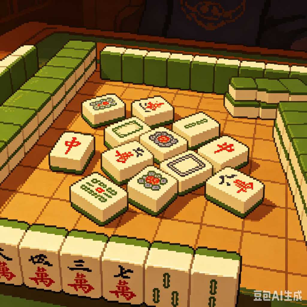 durable game mat mahjong